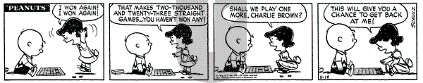 Peanuts on Wednesday November 19, 1952 Comic Strip