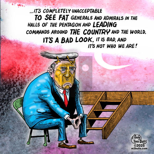 M2Bulls on Wednesday October 8, 2025 Comic Strip