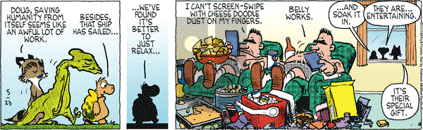 Over the Hedge on Friday May 23, 2025 Comic Strip