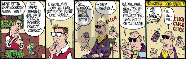 Monty on Tuesday March 19, 2019 Comic Strip