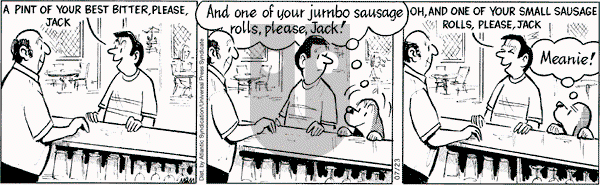 Fred Basset on Wednesday July 23, 2008 Comic Strip