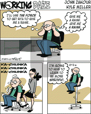 Working Daze on Thursday November 2, 2006 Comic Strip