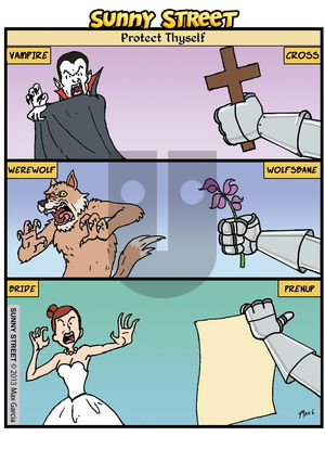 Sunny Street on Monday January 12, 2015 Comic Strip