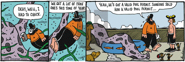 Overboard on Monday June 14, 2010 Comic Strip