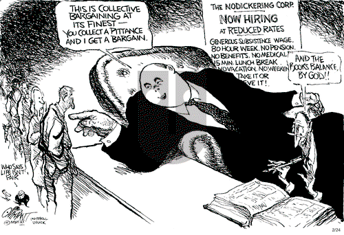 Pat Oliphant on Thursday February 24, 2011 Comic Strip