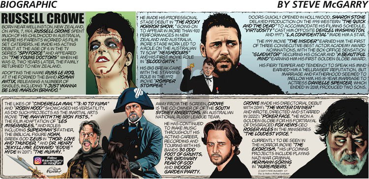 Biographic on Sunday June 9, 2024 Comic Strip