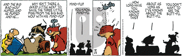 Over the Hedge on Thursday October 25, 2012 Comic Strip