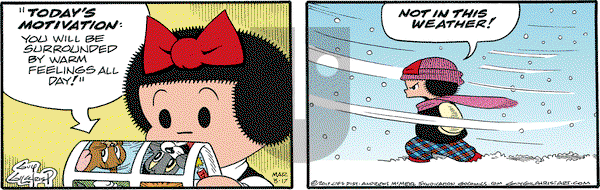 Nancy on Friday March 3, 2017 Comic Strip