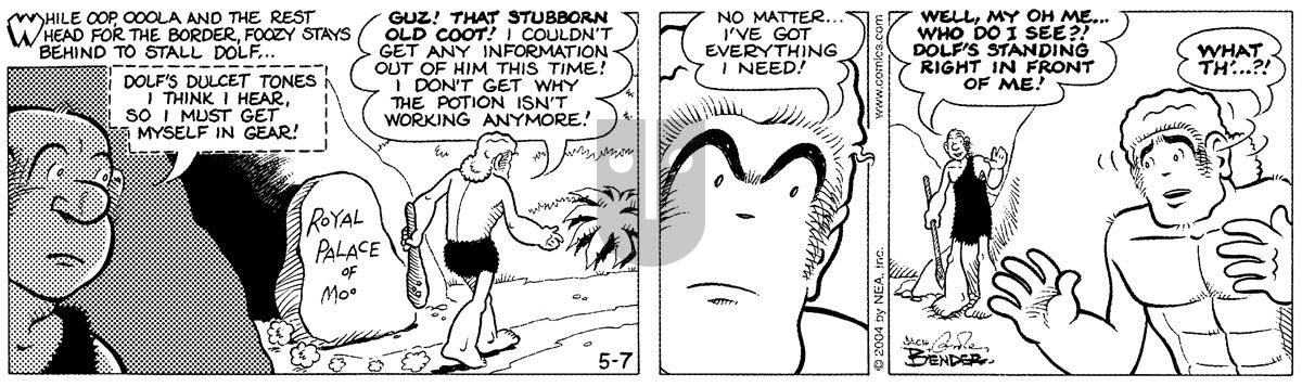 Alley Oop - Friday May 7, 2004 Comic Strip