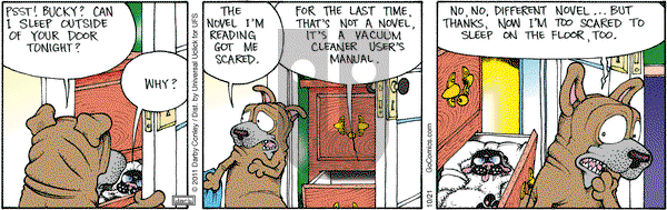 Get Fuzzy - Monday October 21, 2013 Comic Strip