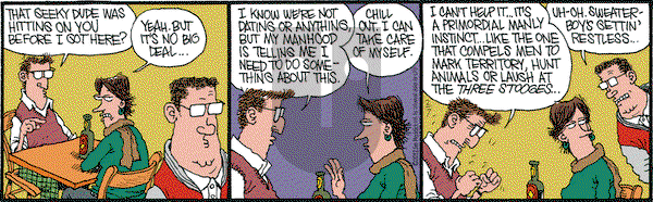 Monty on Tuesday February 7, 2012 Comic Strip