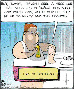 Brevity on Thursday March 20, 2014 Comic Strip