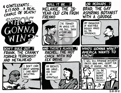 Ted Rall on Saturday August 26, 2000 Comic Strip