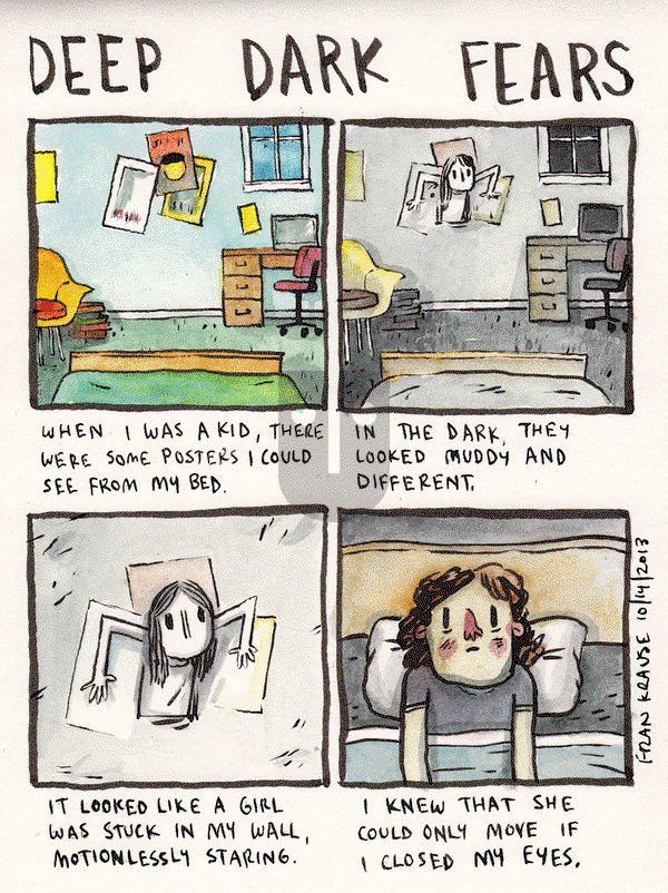 Deep Dark Fears - Monday March 2, 2015 Comic Strip