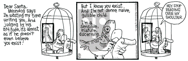 Monty on Thursday December 21, 2006 Comic Strip