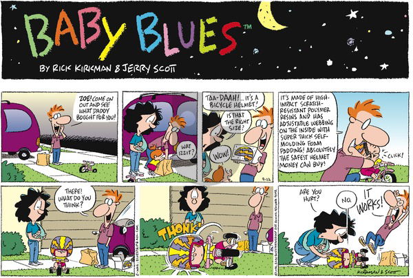 Baby Blues on Saturday March 8, 1997 Comic Strip