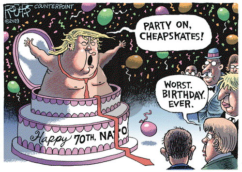 Rob Rogers on Wednesday December 4, 2019 Comic Strip
