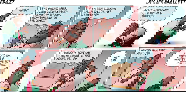 Frazz on Sunday February 9, 2003 Comic Strip