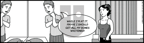 F Minus on Monday April 14, 2008 Comic Strip