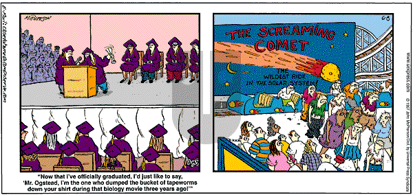 Close to Home on Sunday June 8, 1997 Comic Strip