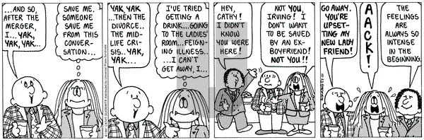 Cathy Classics on Saturday October 25, 1997 Comic Strip