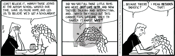 Clear Blue Water on Saturday July 9, 2005 Comic Strip