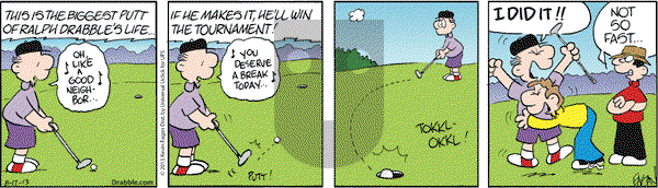 Drabble on Saturday August 17, 2013 Comic Strip