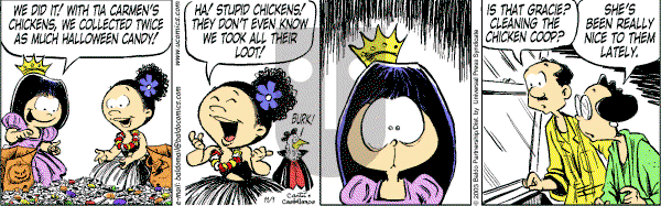 Baldo - Saturday November 1, 2003 Comic Strip