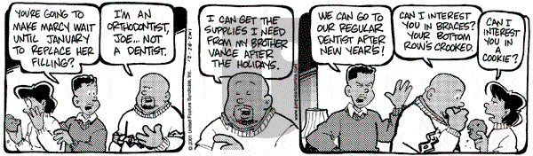 JumpStart on Friday December 28, 2001 Comic Strip