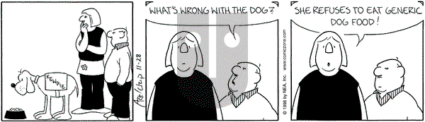 The Born Loser on Saturday November 28, 1998 Comic Strip