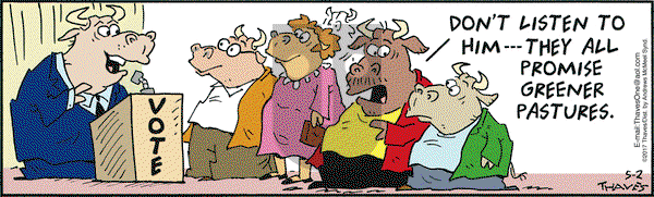 Frank and Ernest on Tuesday May 2, 2017 Comic Strip