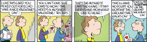 Drabble on Tuesday February 13, 2018 Comic Strip