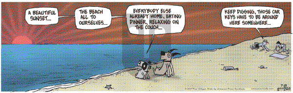 Pooch Cafe on Saturday July 21, 2007 Comic Strip