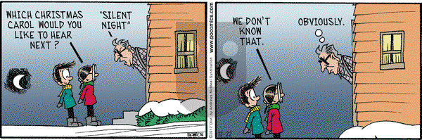Grand Avenue on Friday December 22, 2017 Comic Strip