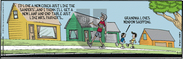 Grand Avenue on Wednesday May 8, 2013 Comic Strip