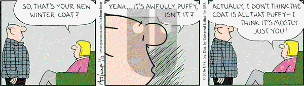 The Born Loser on Wednesday January 13, 2016 Comic Strip