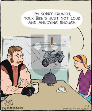 Brevity on Tuesday February 5, 2008 Comic Strip