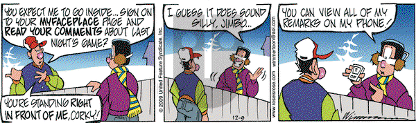 Rose is Rose on Wednesday December 9, 2009 Comic Strip
