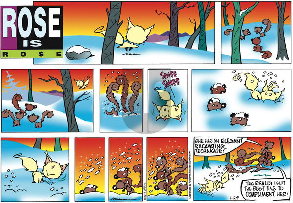 Rose is Rose on Sunday January 29, 2017 Comic Strip