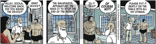 Alley Oop on Monday October 14, 2019 Comic Strip