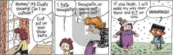 Cul de Sac on Thursday February 14, 2019 Comic Strip