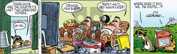 Over the Hedge - Wednesday October 2, 2024 Comic Strip