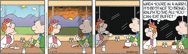 Drabble on Monday January 6, 2014 Comic Strip