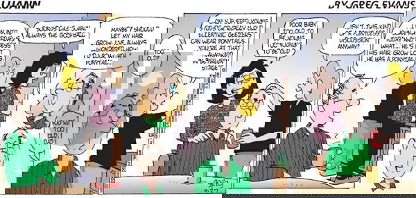 Luann on Sunday April 27, 1997 Comic Strip