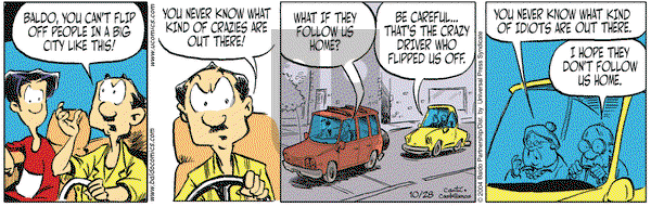 Baldo on Thursday October 28, 2004 Comic Strip