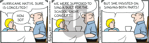The Born Loser on Saturday September 10, 2011 Comic Strip