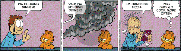 Garfield on Thursday April 20, 2017 Comic Strip
