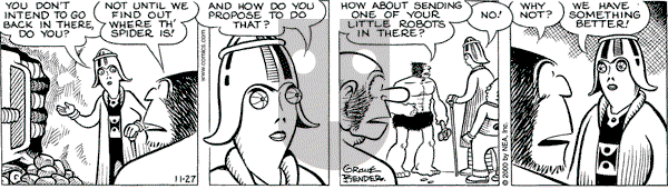 Alley Oop on Monday November 27, 2000 Comic Strip