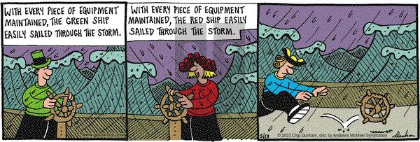 Overboard - Saturday May 13, 2023 Comic Strip