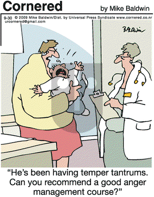 Cornered on Wednesday September 30, 2009 Comic Strip